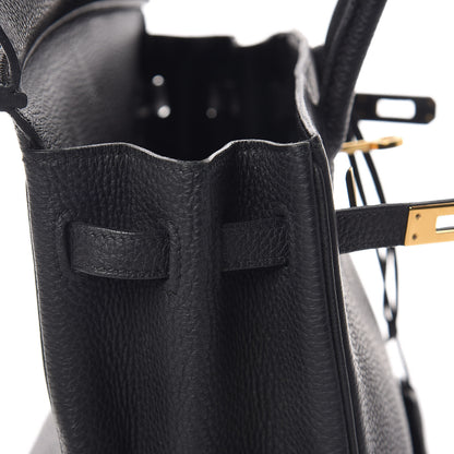 Hermes Togo Birkin 25 Black 22 of 38