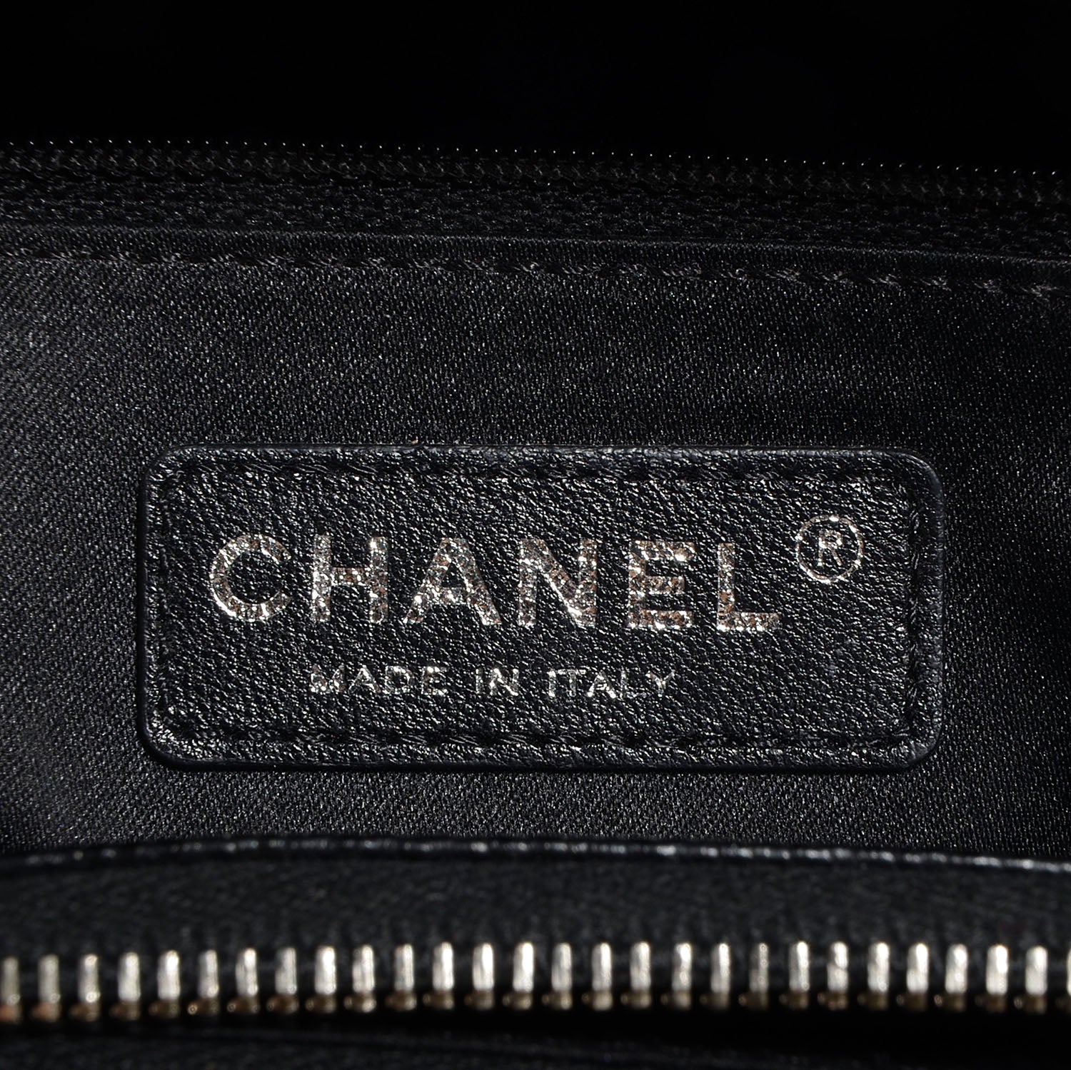 Chanel Caviar Grand Shopping Tote GST Black 6 of 7