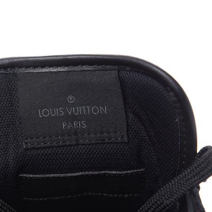 Louis Vuitton Suede Uniform Sneakers 11 Black 7 of 9