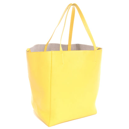 Celine Calfskin Medium Horizontal Cabas Phantom Sun Yellow 3 of 8