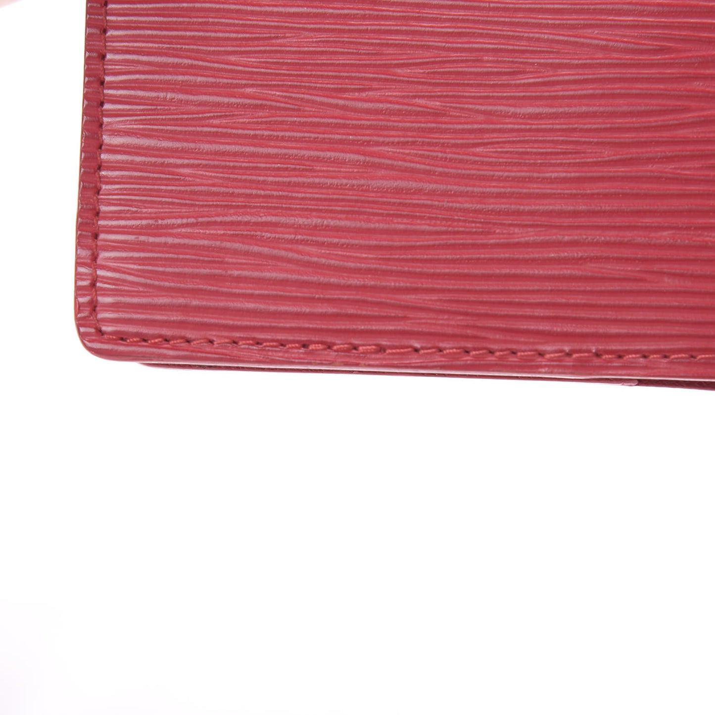 Epi Small Ring Agenda Cover Castillan Red