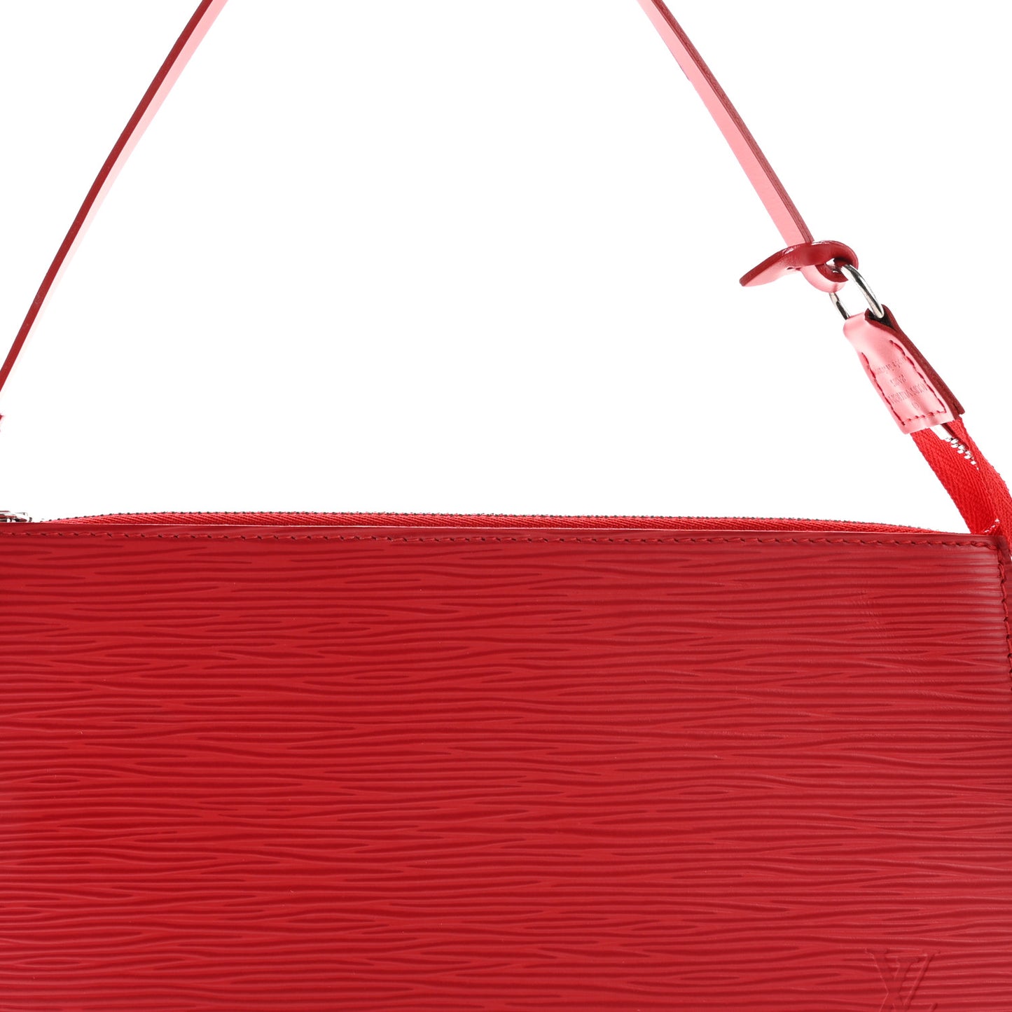 Epi Pochette Accessories 24 Castillan Red