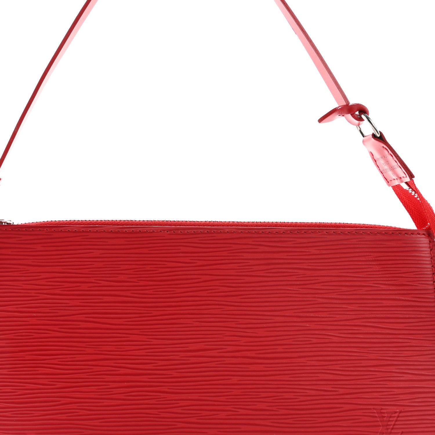 Louis Vuitton Epi Pochette Accessories 24 Castillan Red 8 of 14