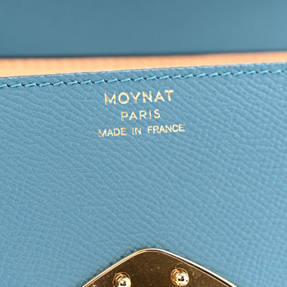 Moynat Carat Calfskin Gabrielle PM Prussian Blue 5 of 10