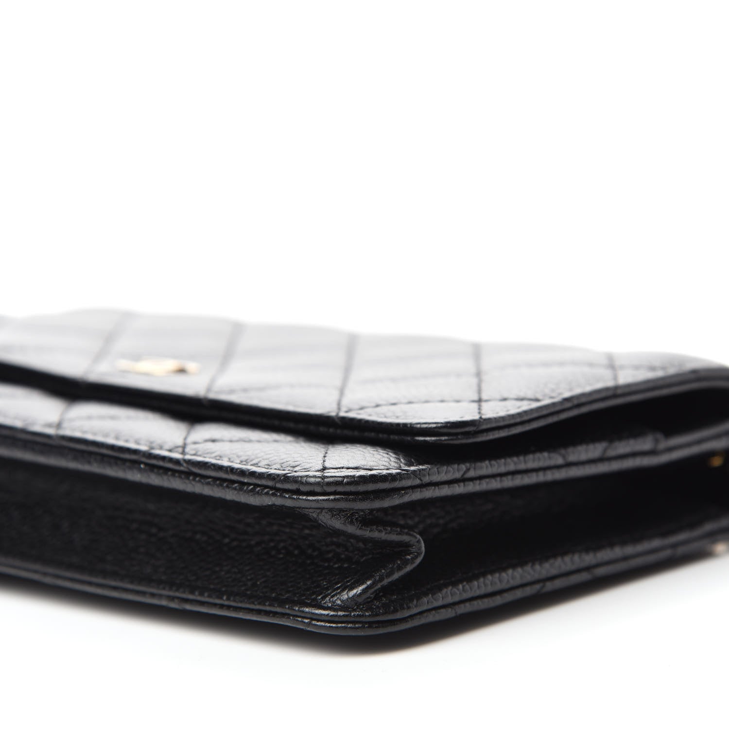 Chanel Caviar Quilted Wallet On Chain WOC Black 7 of 13
