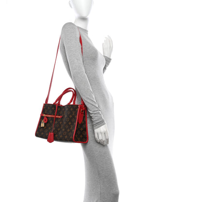 Louis Vuitton Monogram Popincourt PM Red 2 of 10