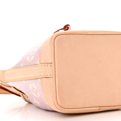 Louis Vuitton Monoglam Nano Noe Rose 8 of 9