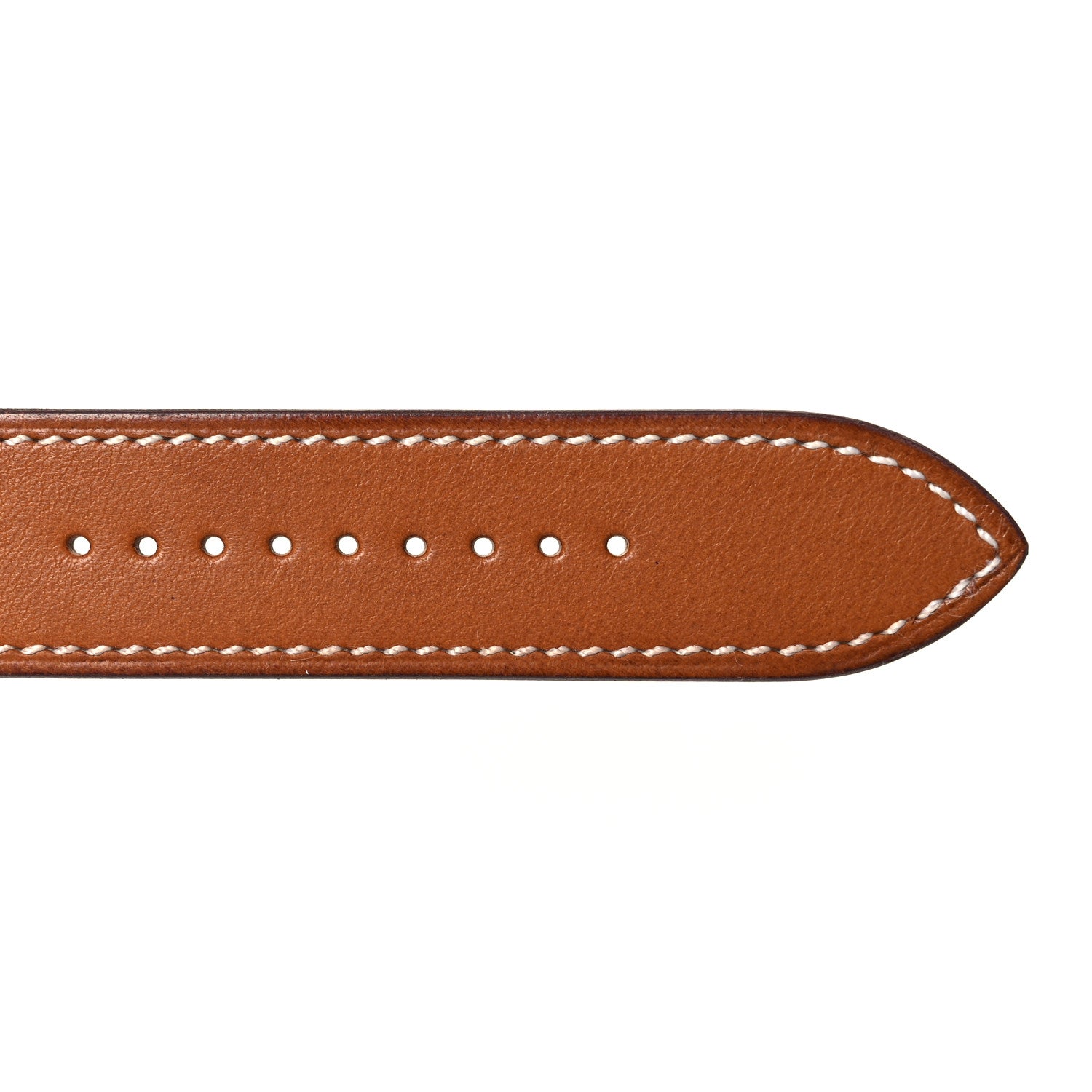 Hermes Barenia 34mm Apple Watch Double Tour Band Fauve 3 of 11
