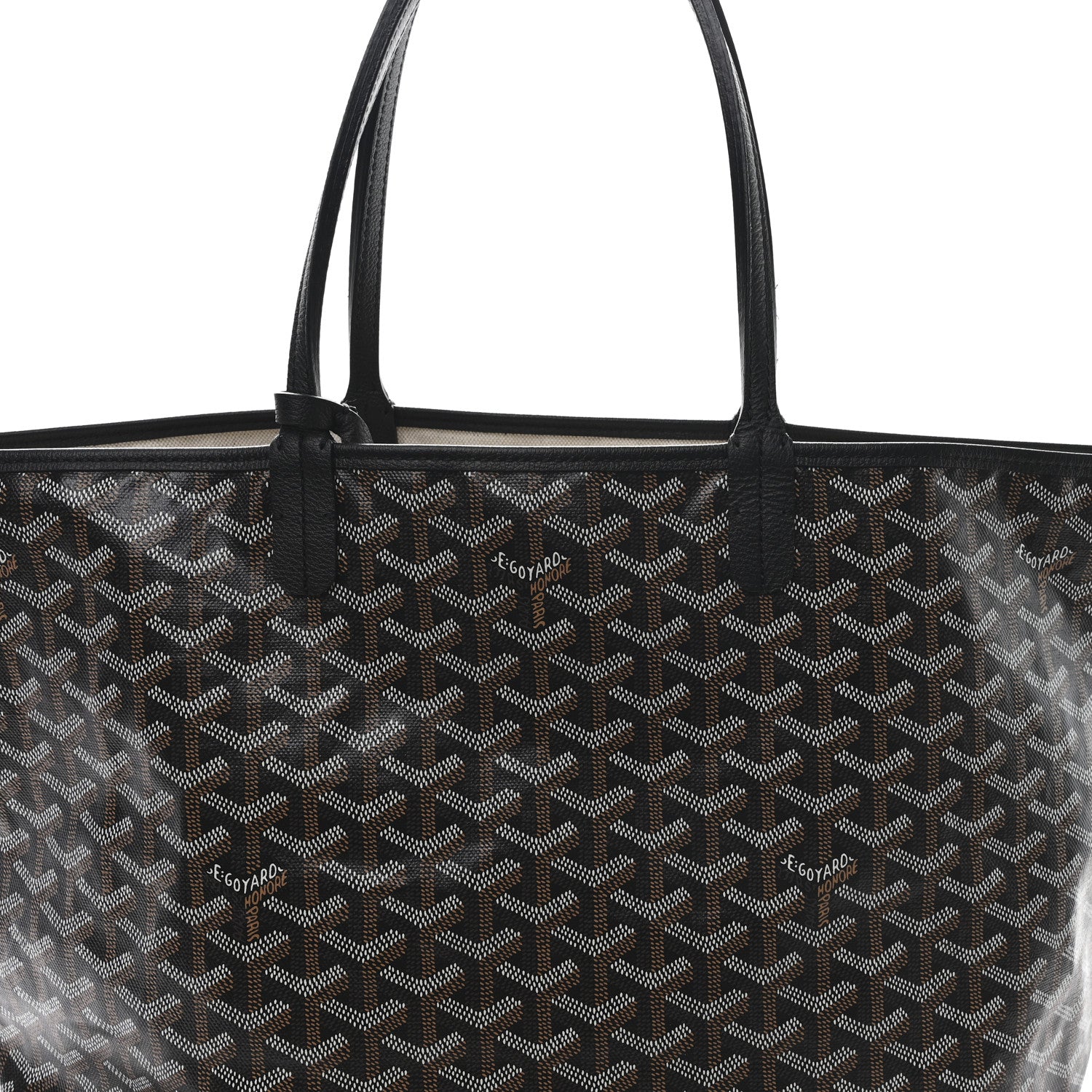 Goyard Goyardine Saint Louis PM Black 9 of 11