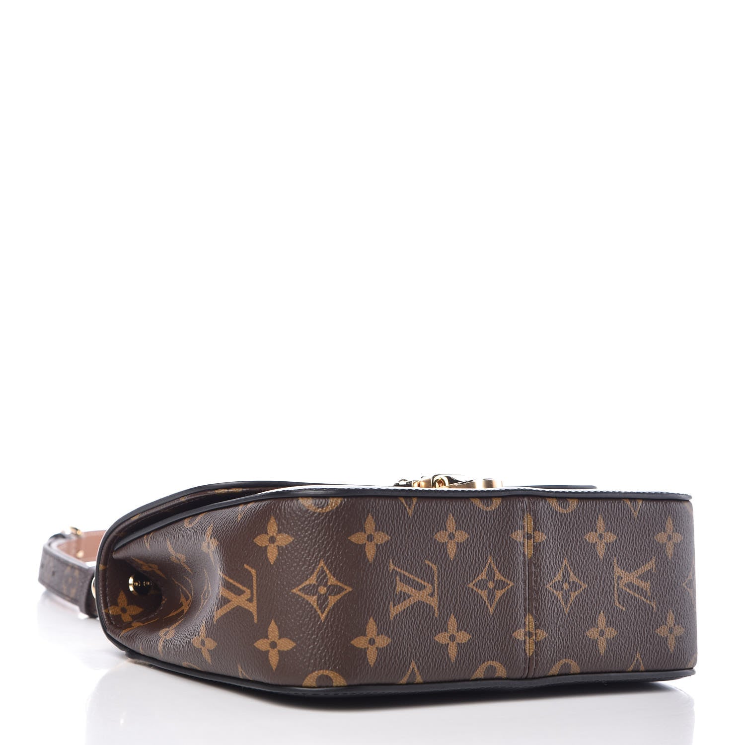 Louis Vuitton Patent Calfskin Monogram Cherrywood BB Black 4 of 8