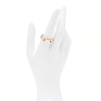 Cartier 18K Pink Gold Sapphire Garnet Amethyst 5.5mm LOVE Ring 59 8.75 2 of 5