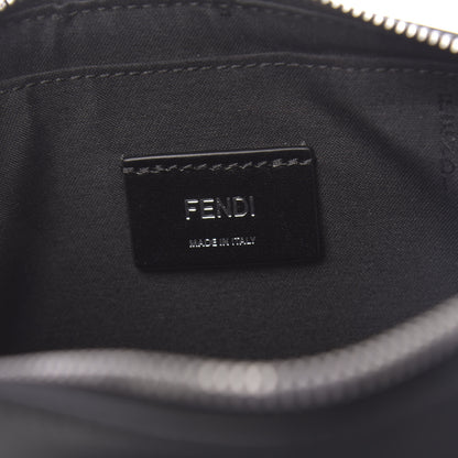 Fendi Vitello Grace FF Gradient Embossed Medium Camera Case Black 6 of 10