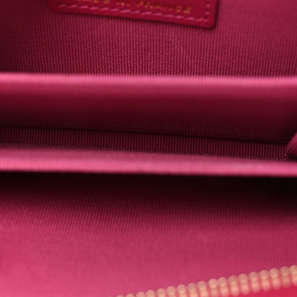 Chanel Caviar Quilted Zip Coin Purse Fuchsia 5 of 7