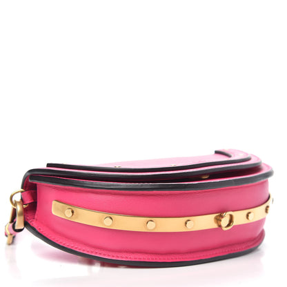 Chloe Calfskin Small Nile Bracelet Minaudiere Bag Fuchsia Rose 4 of 10