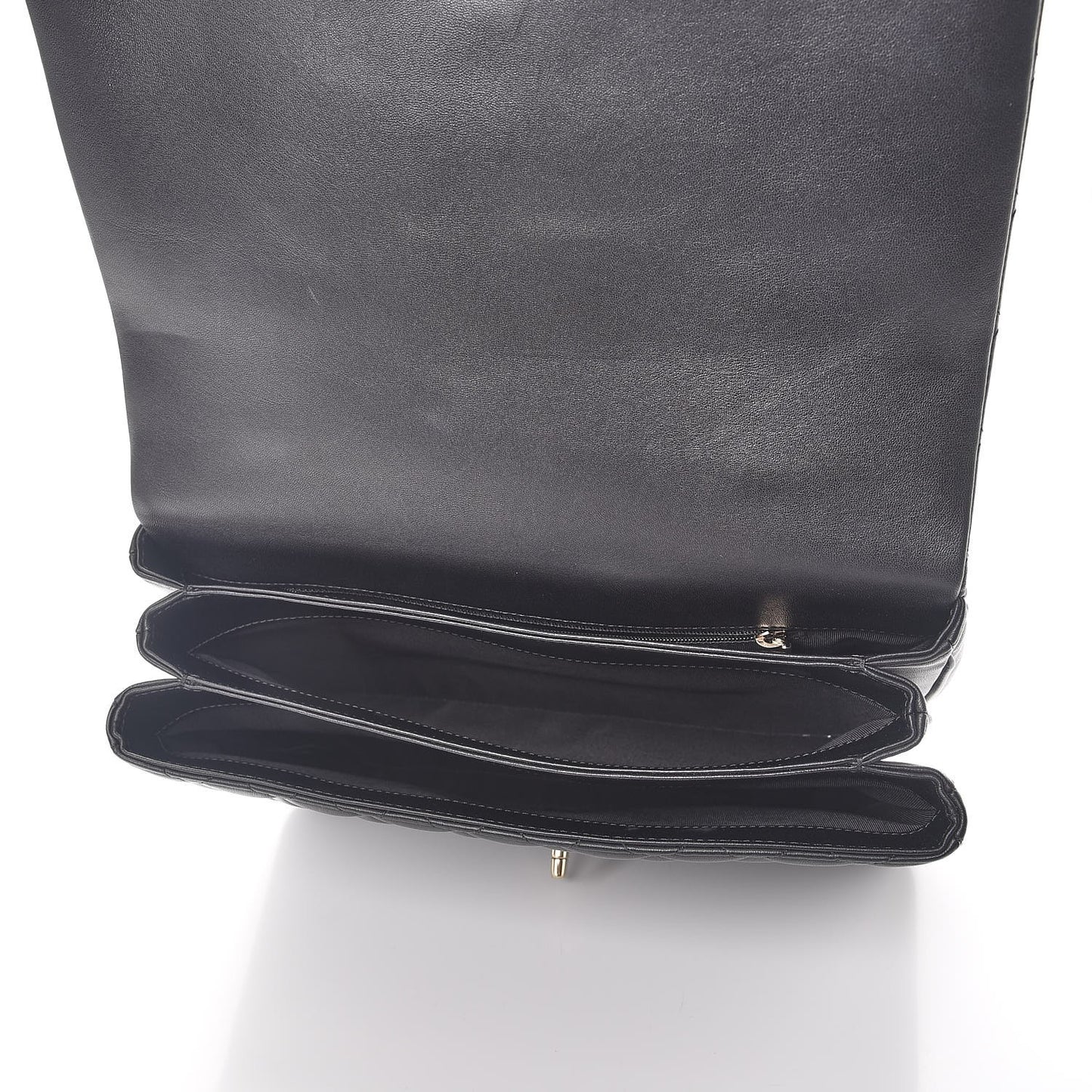 Lambskin Quilted Medium Citizen Chic Flap Black