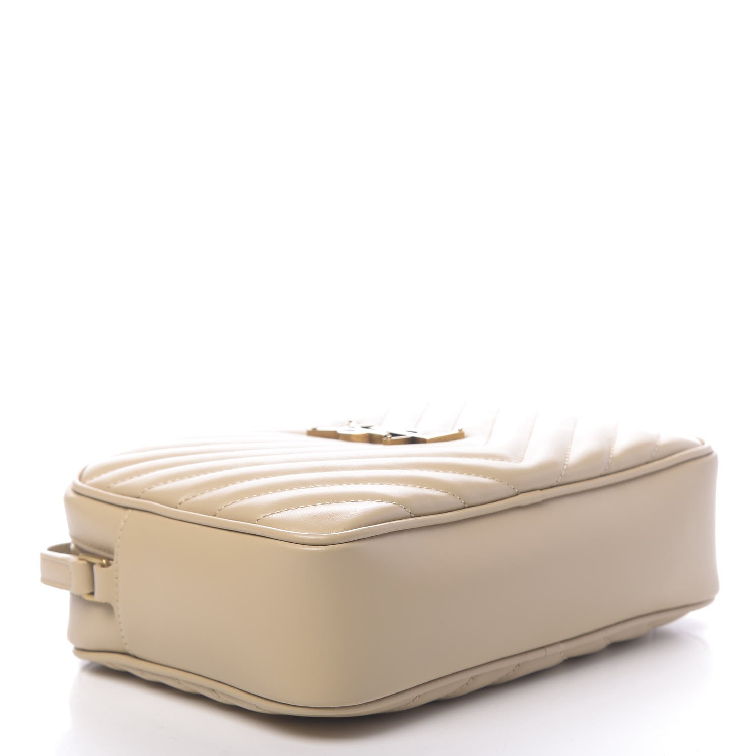 Saint Laurent Calfskin Matelasse Monogram Lou Camera Bag Nude Powder 4 of 10