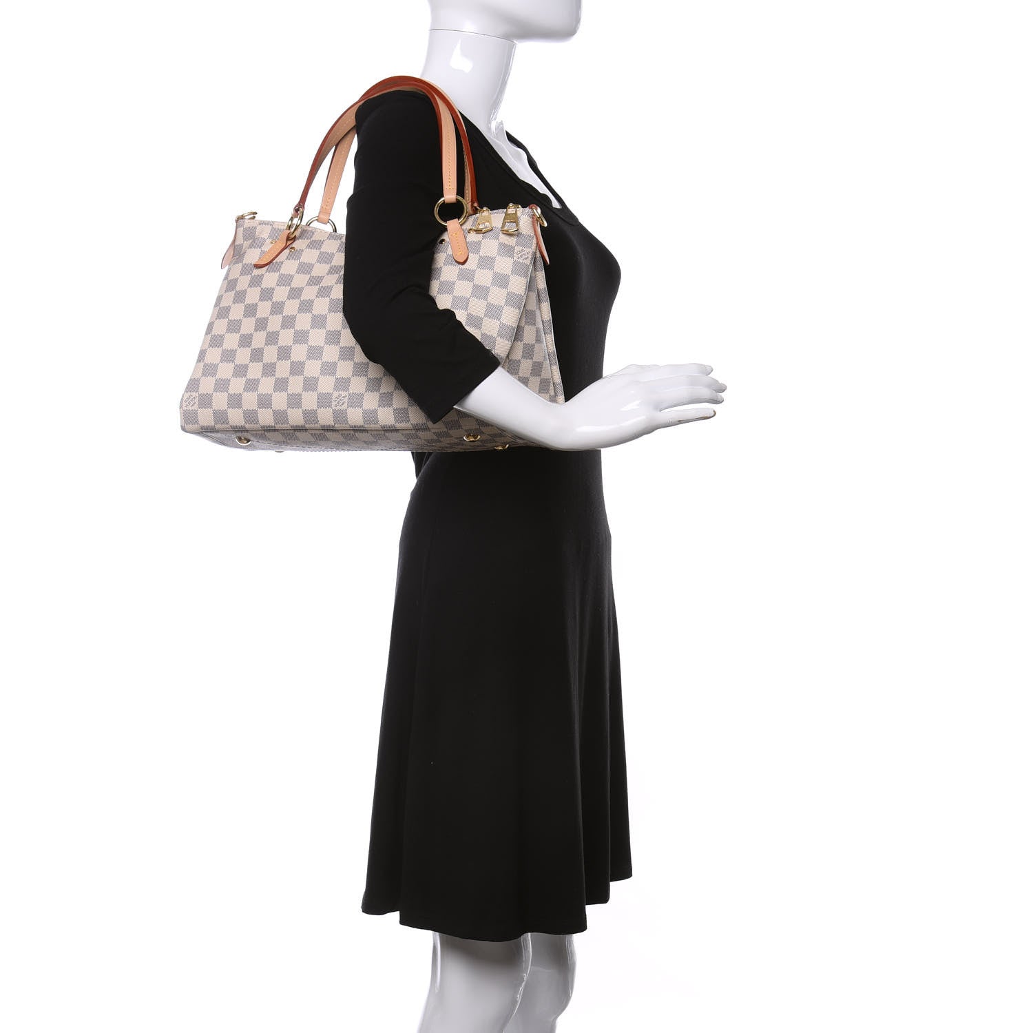 Louis Vuitton Damier Azur Lymington 2 of 10