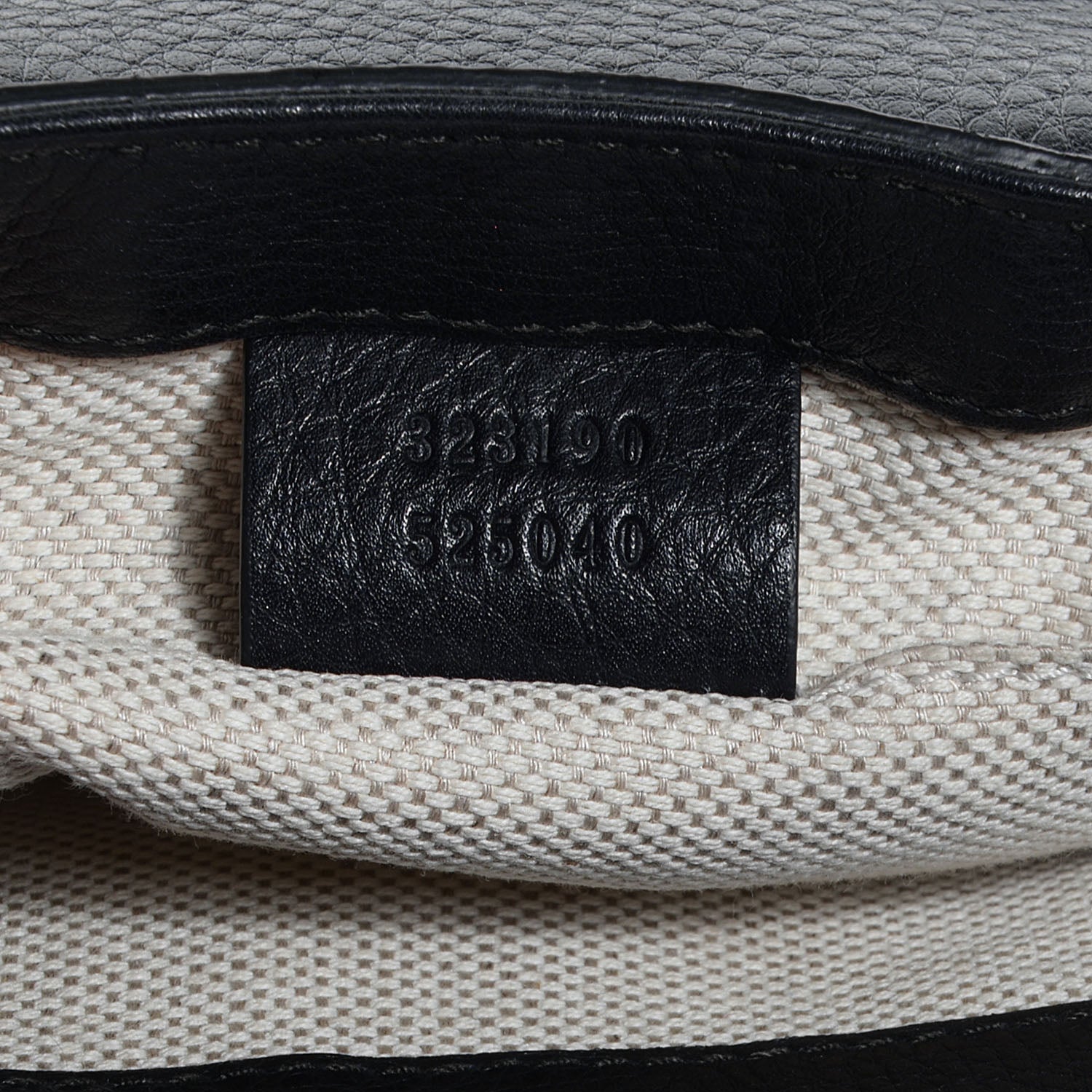 Gucci Pebbled Calfskin Small Soho Flap Crossbody Black 7 of 9