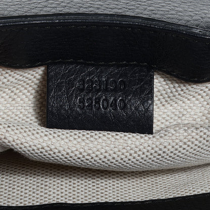 Gucci Pebbled Calfskin Small Soho Flap Crossbody Black 7 of 9