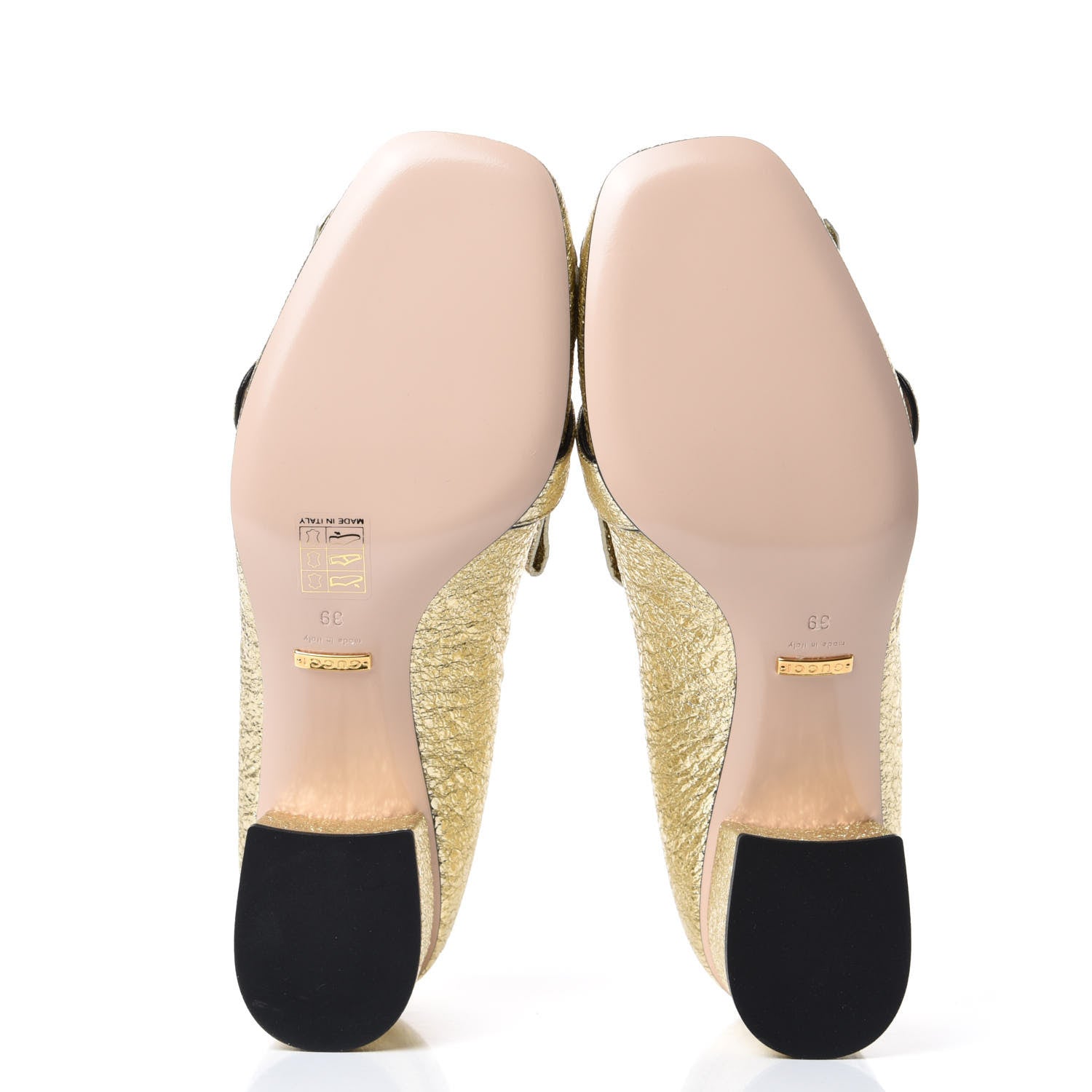 Gucci Galassia GG Marmont Fringe 50mm Loafer Pumps 39 Platino 7 of 10