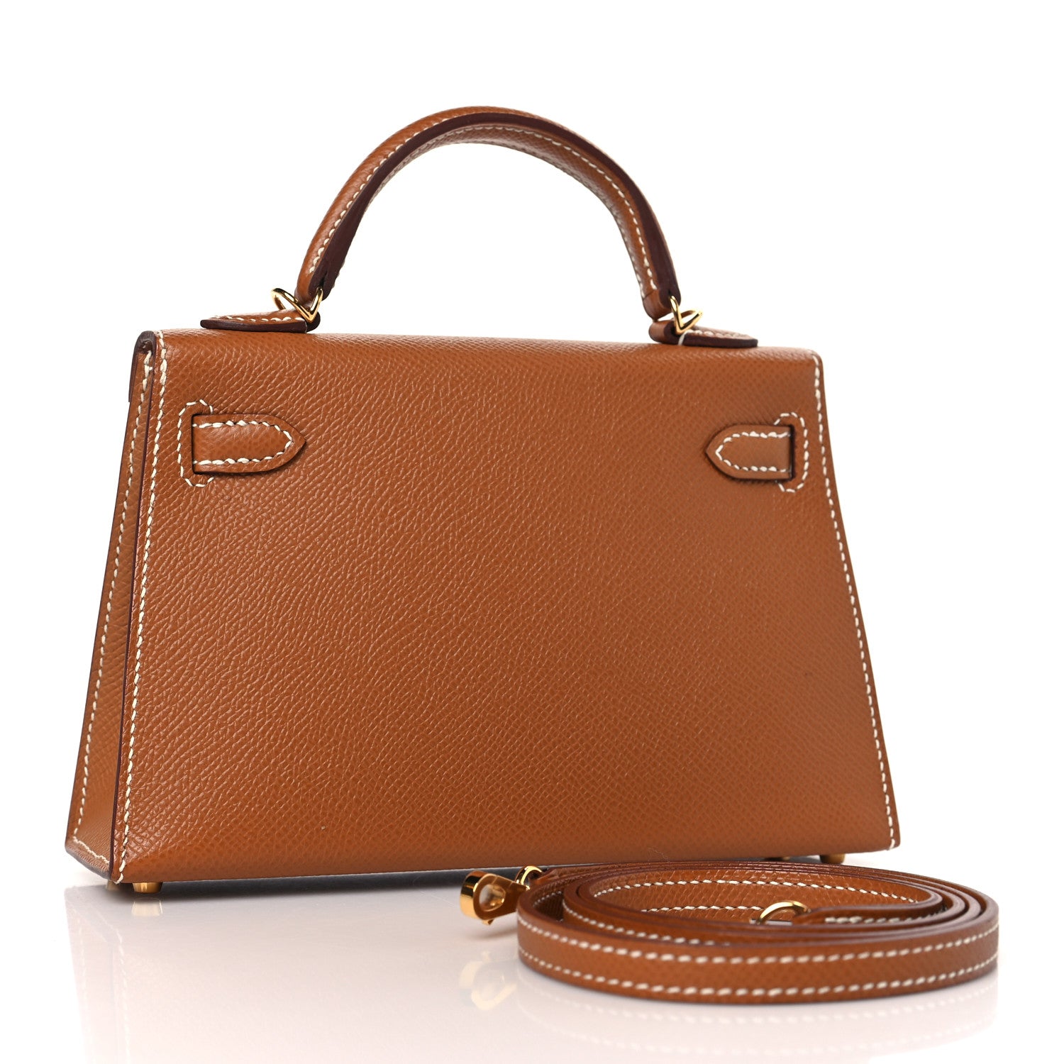Hermes Epsom Mini Kelly Sellier 20 Gold 4 of 10