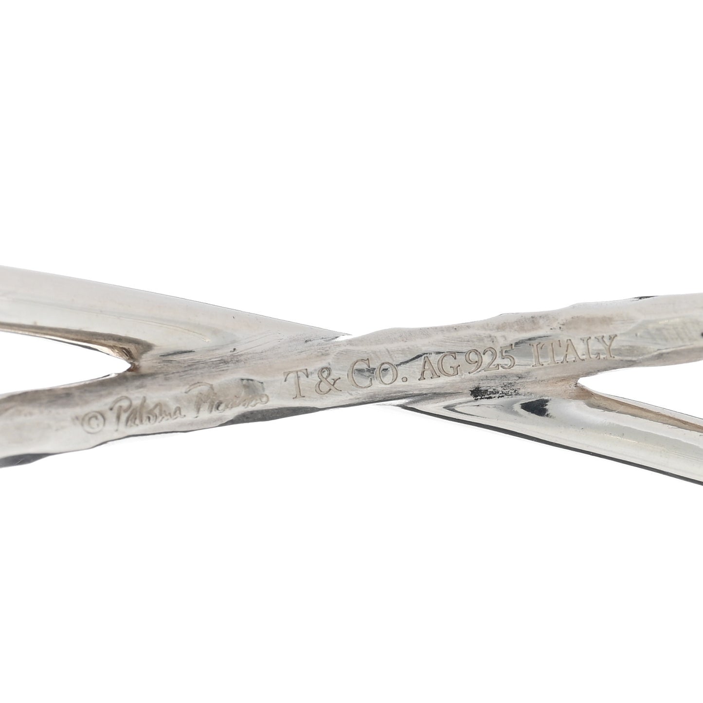 Sterling Silver Paloma Picasso Hammered Cuff Bracelet