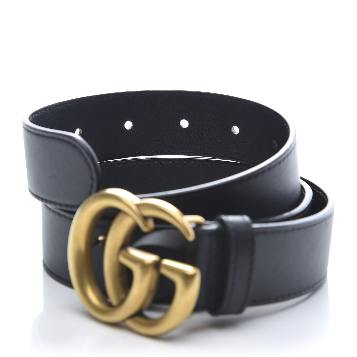 Calfskin Double G 30mm Belt 85 34 Black