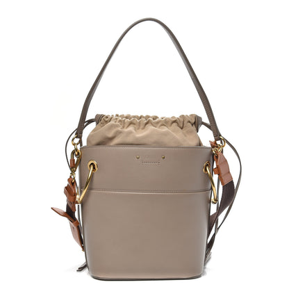 Chloe Smooth Calfskin Small Roy Bucket Bag Motty Grey 1 of 13