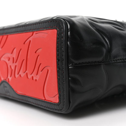 Christian Louboutin Nappa Embossed Mini East West Cabata Tote Black 9 of 9