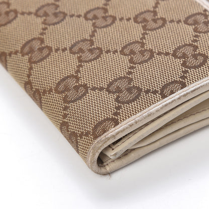 Gucci Monogram New Britt Continental Wallet Off White 11 of 13