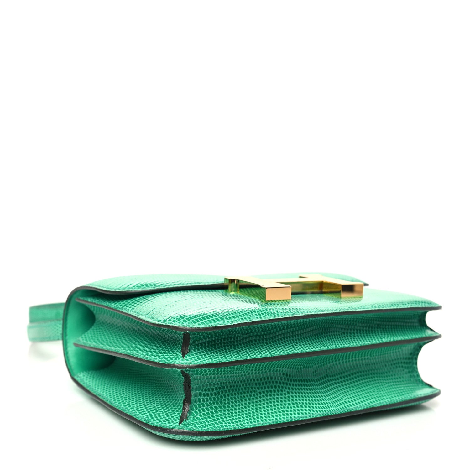Hermes Lizard Constance 18 Menthe 4 of 11