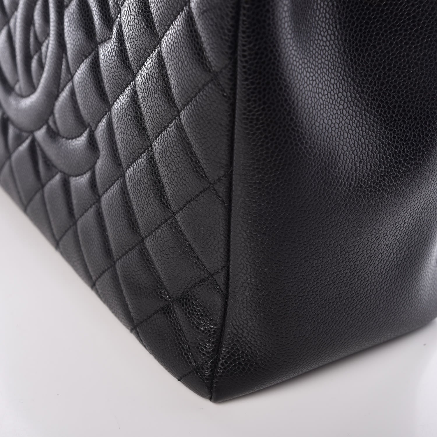 Chanel Caviar Quilted Grand Shopping Tote GST Black 11 of 11
