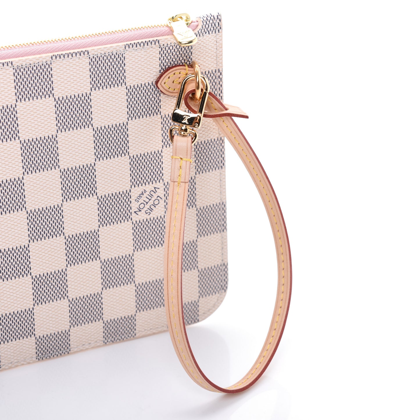 Damier Azur Neverfull MM GM Pochette Rose Ballerine