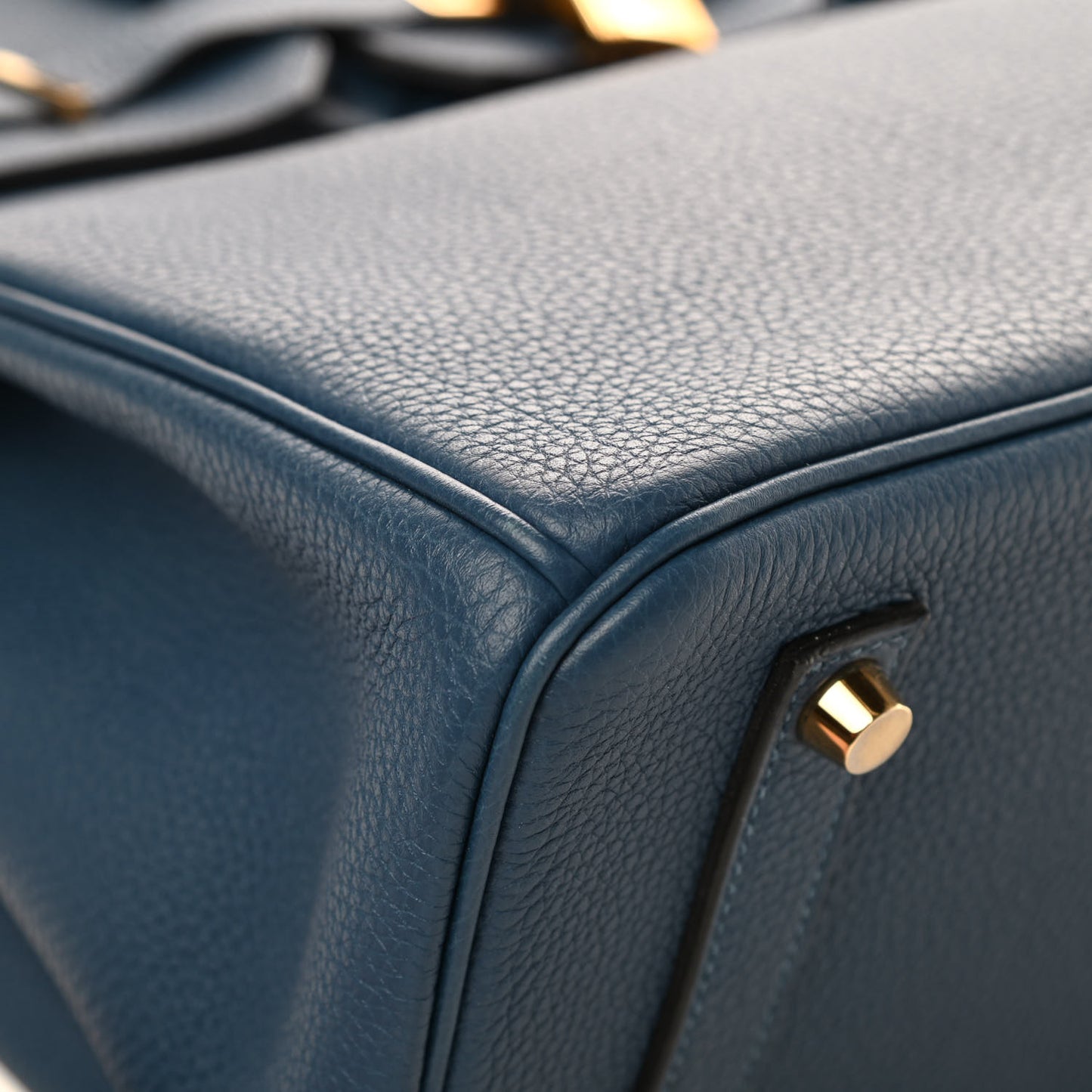 Togo Birkin 35 Deep Bleu