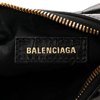 Balenciaga Agneau Arena Le Cagole Shoulder Bag XS Black 6 of 12