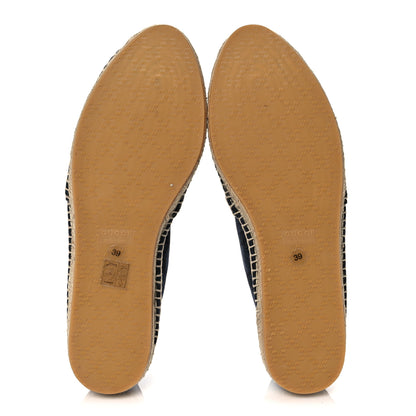 Gucci Monogram Espadrilles 39 Black 5 of 8