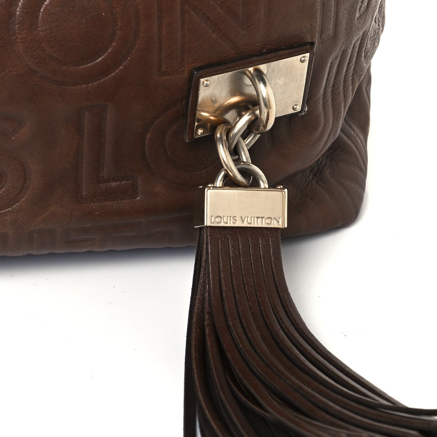 Louis Vuitton Monogram Paris Souple Whisper PM Chocolate 7 of 9