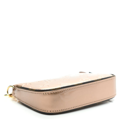 Louis Vuitton Metallic Vernis Mini Pochette Accessories Rose Gold 4 of 6