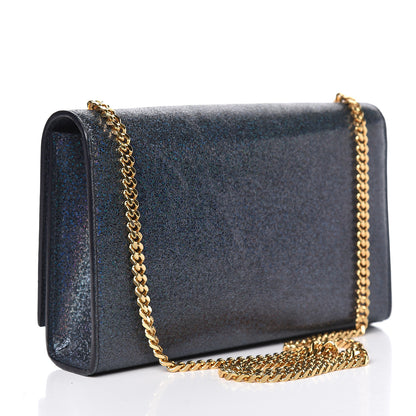 Saint Laurent Grain De Poudre Medium Classic Monogram Kate Satchel Graphite 3 of 10