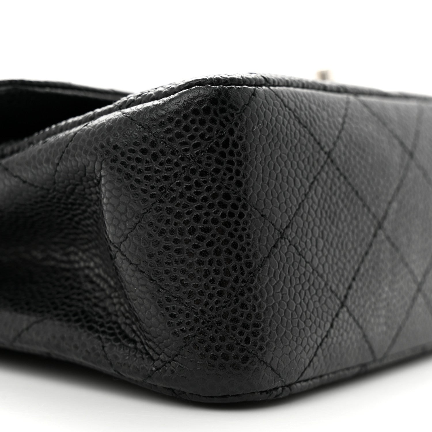 Chanel Caviar Quilted Medium Double Flap Black 9 of 15