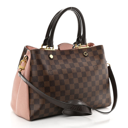 Louis Vuitton Damier Ebene Cuir Taurillon Brittany Magnolia 3 of 15