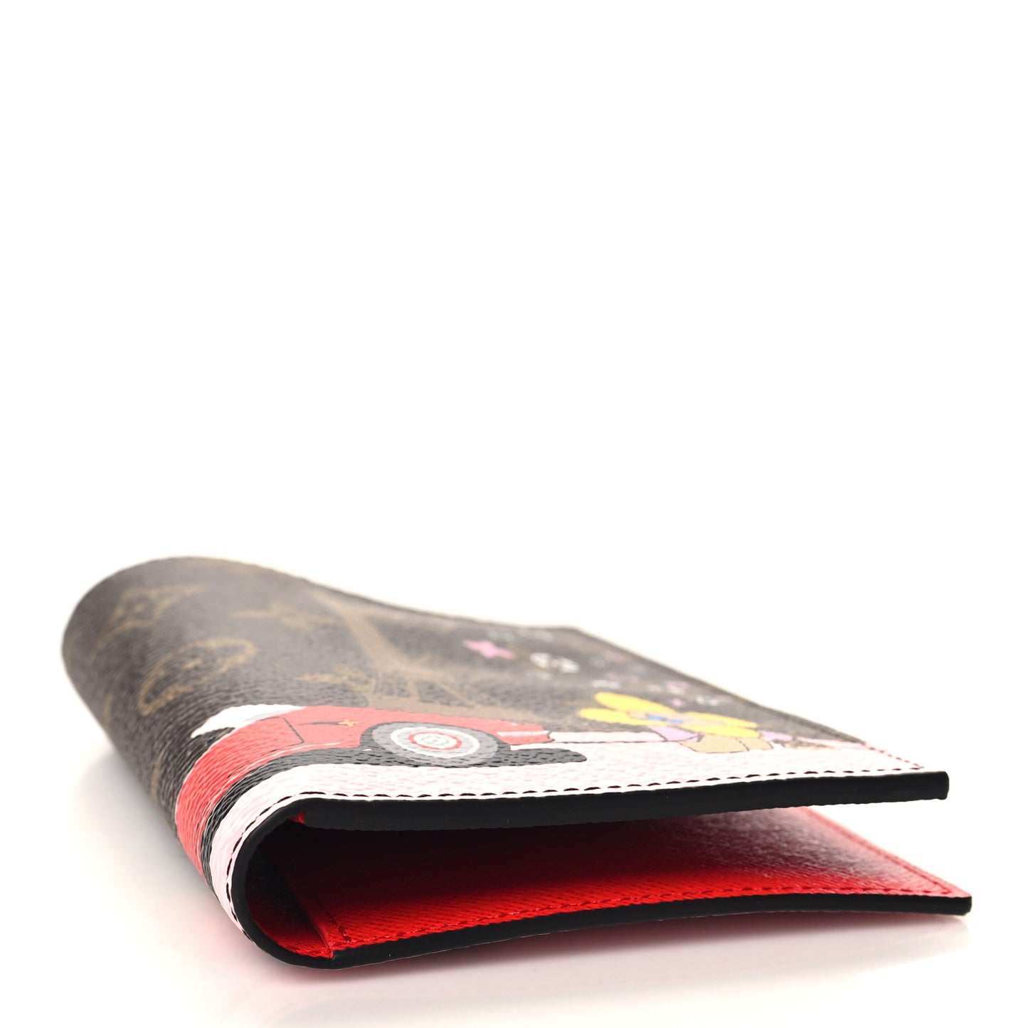 Monogram 2019 Christmas Animation Passport Cover Rouge