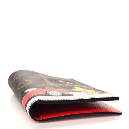 Louis Vuitton Monogram 2019 Christmas Animation Passport Cover Rouge 4 of 7