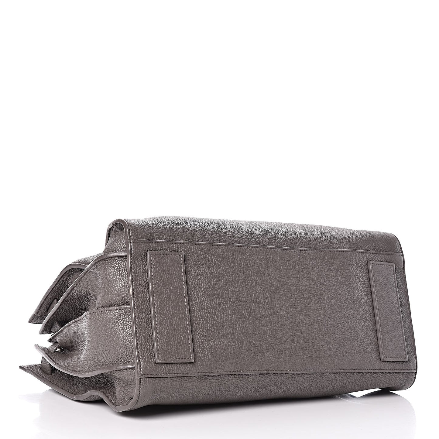 Grained Calfskin Medium Souple Sac De Jour Kaki Militaire