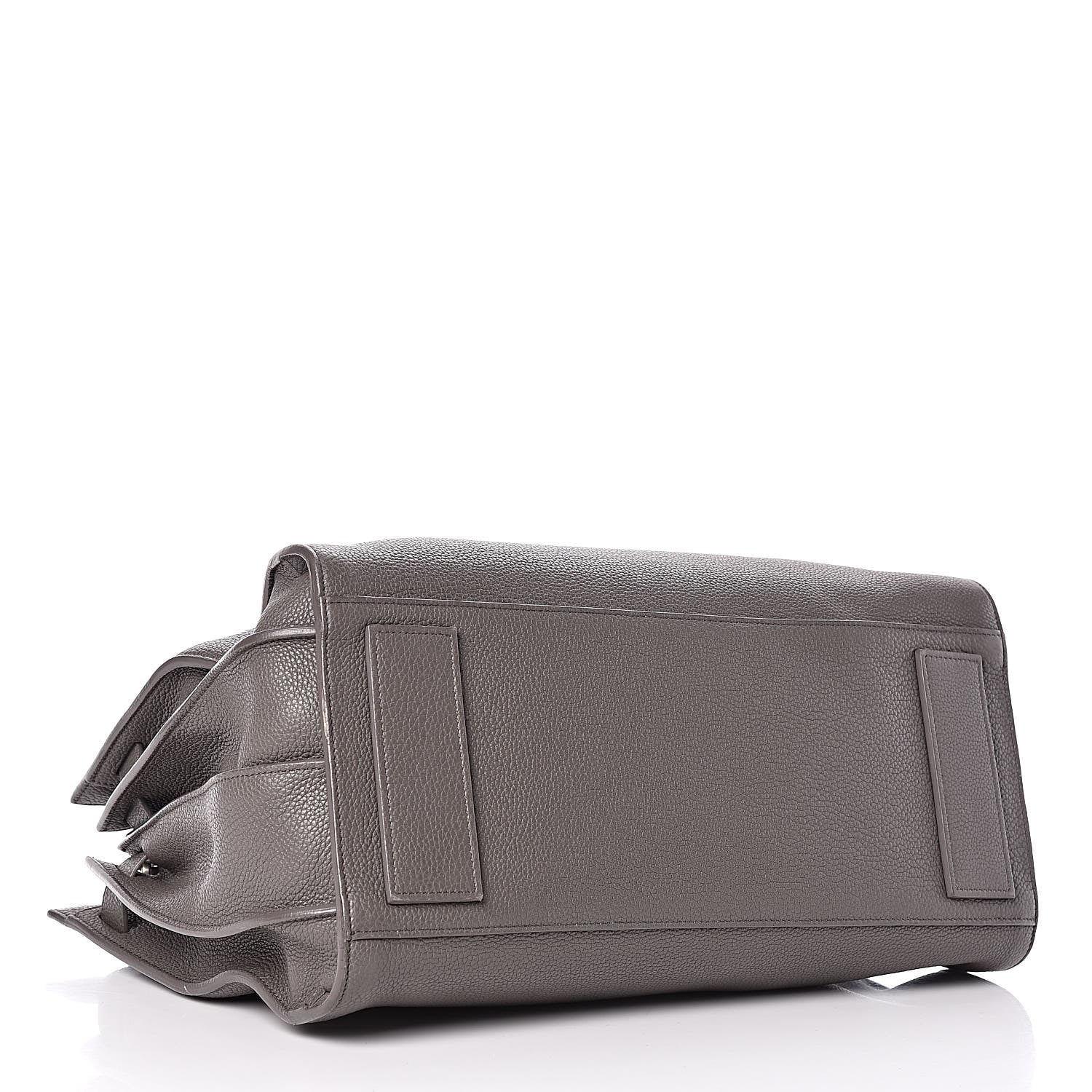 Saint Laurent Grained Calfskin Medium Souple Sac De Jour Kaki Militaire 4 of 12