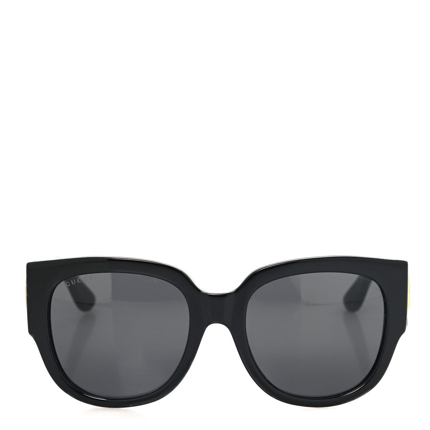 Gucci Acetate Square Frame Sunglasses GG0142SA Black 2 of 6