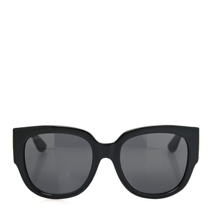 Gucci Acetate Square Frame Sunglasses GG0142SA Black 2 of 6