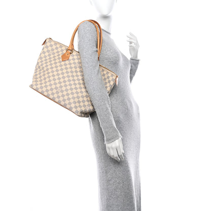 Louis Vuitton LOUIS VUITTON Damier Azur Saleya MM 2 of 12