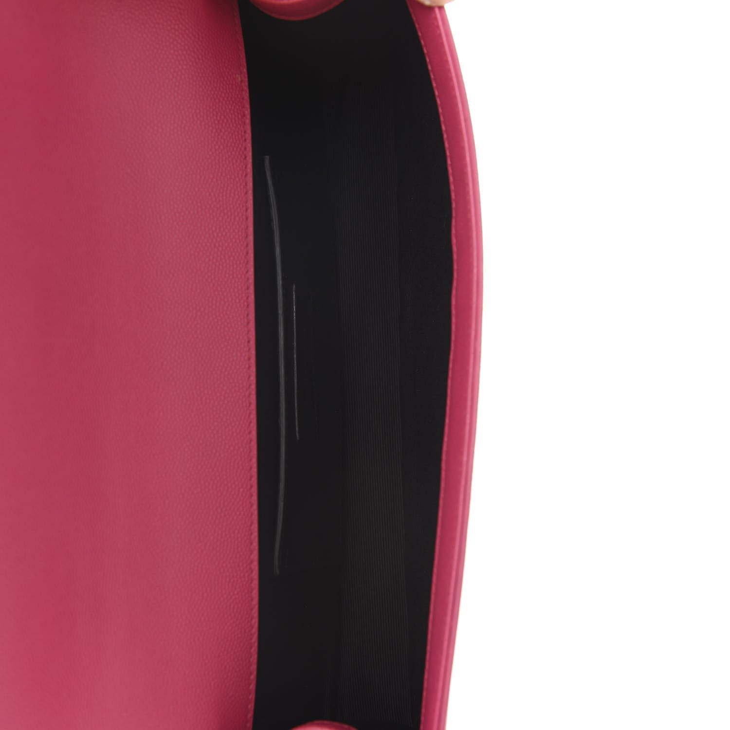 Saint Laurent Grain De Poudre Classic Monogram Cassandre Clutch Lipstick Fuchsia 5 of 7
