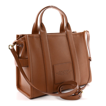 Marc Jacobs Grained Calfskin Medium The Tote Bag Argan Oil 3 of 10